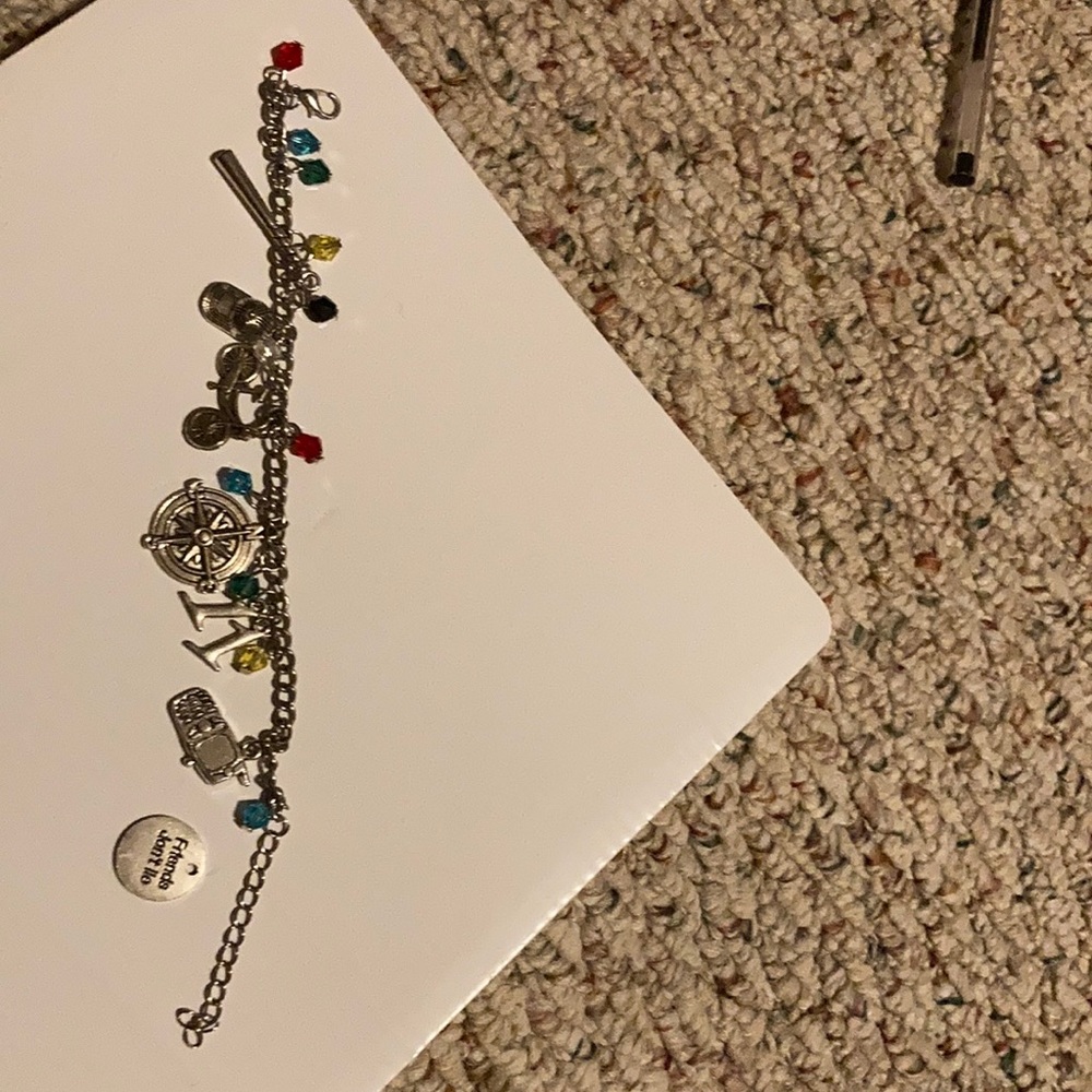 Softball Sterling Silver Bracelet